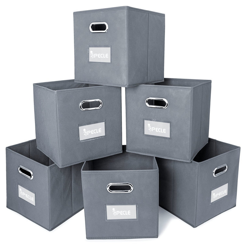 Rebrilliant Collapsible Storage Cubes Organizer Fabric Box & Reviews